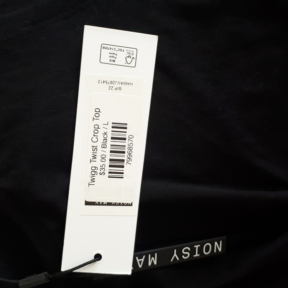 Noisy May Crop Top L - Picture 6 of 6